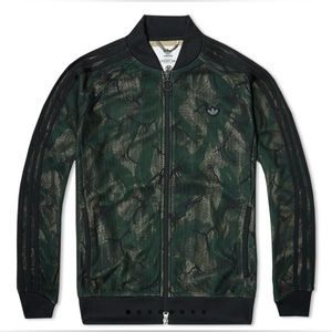 Adidas Originals Men’s XL Camo Track Jacket w/ highly textured Mesh Shell.